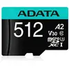 Image de Carte mémoire ADATA Premier Pro 512 Go MicroSDXC Classe 10 U3 V30