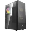 Image de Boîtier Darkflash DF-A290CL6-BK vitre latérale ARGB 3 x 120 mm ATX