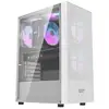 Image de Boîtier PC Darkflash A290 Blanc Verre Trempé ARGB ATX Midi-Tour