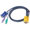 Image de Cable KVM ATEN 1,8 m PS/2 SPHD 3 en 1 HDB-15 Video Negro