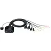 Image de Interrupteur KVM Aten USB 4K HDMI 2 ports avec sélecteur à distance