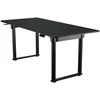 Image de Mesa Gaming Cougar 180cm Fibre de carbone Réglage électrique Noir