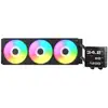 Image de Refroidissement liquide Cougar Poseidon RGB 360 mm LED 3 ventilateurs compatibilité étendue