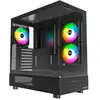 Image de Tour ATX Montech XR (B) Noir ARGB 3x120mm Fenêtre latérale VGA 420mm