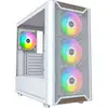 Image de Tour Montech XR WOOD (W) Midi-Tour Blanc ATX Fenêtre latérale 4x120mm