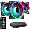 Image de Aerocool DUO12PRO ARGB Kit 3 ventilateurs 120 mm