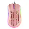 Image de Souris de jeu Mars Gaming MMEX RGB 32000DPI Rose