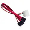 Image de Cable Akasa AK-CB050 Molex 4-pin Rouge 0,2 m