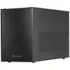Image de Boîtier PC SilverStone SST-SG17B Cube micro ATX Mini-ITX Noir Aluminium Acier Gaming