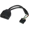 Image de SilverStone G11303050-RT Adaptador Interno 19 Pin USB 2.0 a USB 3.0 Macho/Hembra 10cm