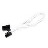 Image de SilverStone PP07-IDE6W Cable Extensor de Alimentación 6 Pin a PCI-E 6 Pin Macho/Hembra 25cm Blanco