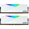 Image de Mémoire RAM ADATA LANCER RGB 64Go 2x32Go DDR5 6000MHz CL30 AMD EXPO Blanc