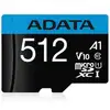 Image de Carte MicroSD ADATA AUSDX512GUICL10A1-RA1 512 Go Classe 10 UHS-I 100 Mo/s