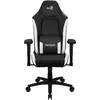 Image de Chaise de jeu en cuir blanc Aerocool Crown