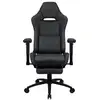 Image de Aerocool Royal AeroSuede Chaise de jeu avec repose-pieds gris ardoise