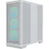 Image de Boîtier APNX C1-R-WT-V1 Midi Tower Blanc Compatible MicroATX Mini-ITX