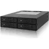 Image de Panneau d'installation Icy Dock MB994SP-4SB-1 2.5 pouces Aluminium Noir