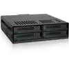 Image de Boîtier disque dur ICY DOCK MB324SP-B 4 x 2,5" SAS/SATA avec ventilateur