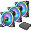 Image de Thermaltake Riing Trio 14 LED RVB TT Lot de 3 ventilateurs 140 mm