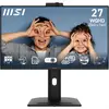 Image de Écran IPS MSI 27 pouces QHD 100 Hz, hauteur réglable, synchronisation adaptative, haut-parleurs