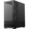 Image de Châssis MSI MAG PANO 110R PZ Midi Tower Noir avec Verre Trempé et Ventilation Optimale
