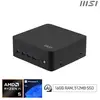 Image de Mini PC MSI Cubi Z AI 8M AMD Ryzen 5 8845HS 16GB 512GB SSD Windows 11 Pro WiFi 6E