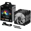 Image de ASUS TUF GAMING TR120 ARGB 3IN1 Black Boitier PC Refroidisseur d'air 12 cm Noir