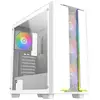 Image de Boîtier moyen tour Xigmatek EN42256 Gaming Y Pro Arctic ARGB blanc fenêtre verre trempé