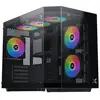 Image de Boîtier Mini Tour Xigmatek Cubi M EN42799 ARGB Verre Trempé Noir
