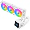 Image de Refrigeration Liquide Xigmatek Connect 360 360mm 3 Ventilateurs ARGB LCD