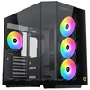 Image de Boîtier Xigmatek Cubi II EN45486 verre trempé ARGB Micro ATX noir