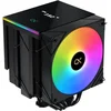 Image de Refrigeration Air Xigmatek Socket AM4 AM5 Intel 120 mm AK6 Dual Digital LED RGB