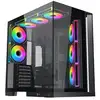 Image de Boîtier Xigmatek Aqua 7 EN49026 ARGB Mid Tower Verre trempé Noir