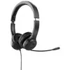 Image de Casque Acer AHW154 filaire USB et jack 3,5 mm pour bureau et centre d'appels noir