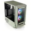 Image de Tour Midi Thermaltake verte en verre trempé avec fenêtres RGB ATX 7 emplacements 2 x 140 mm