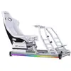 Image de Siège gaming Thermaltake GR500 Snow Racing Simulator Cockpit Blanc RGB