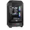 Image de Tour PC Thermaltake The Tower 250 Mini-ITX 2x120mm Noir/Blanc Verre Trempé