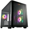Image de Boîtier PC FSP S380 Mini Tower mATX/mITX Noir ARGB Verre Courbé