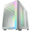 Image de Boîtier PC FSP M580-WA Midi Tower Blanc ARGB Verre Trempé