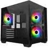Image de Boîtier PC FSP S140-BA Mini Tower ARGB Noir mATX/Mini-ITX Verre Trempé