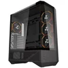 Image de Boîtier Darkflash DY460 Noir Aquarium Moyen Tour 4 Ventilateurs ARGB Verre Trempé