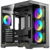 Image de Caisse de tour darkFlash C280 avec verre trempé pour aquarium