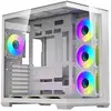 Image de Boîtier Tour darkFlash C280 Acquarium Blanc Gaming