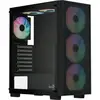 Image de Boîtier AeroCool B509A ATX, 6 ventiladores ARGB, verre trempé, noir