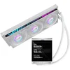 Image de Refrigeration Liquide ASUS ROG Strix LC IV 360 ARGB LCD White 360mm 3 Ventilateurs