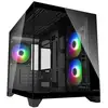 Image de Boîtier PC Cougar CGR-2QA6B-RGB Mini Tower Noir RGB Gaming Verre Trempé