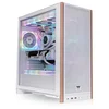 Image de Tour ATX Thermaltake S370 WS Snow Blanc Verre Trempé Gaming