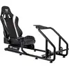 Image de Cockpit gaming Thermaltake GR300 Racing Simulator Aluminium Noir ajustable