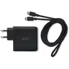 Image de Chargeur Acer GaN II 100W PD 3x USB-C 1x USB-A 2m Noir