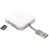 Image de Lecteur de cartes PNY AXP724 USB 2.0 Multi-format Blanc